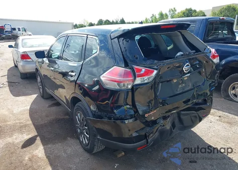 2014 Nissan Rogue S z USA, uszkodzony, nr VIN 5N1AT2MV1EC824488